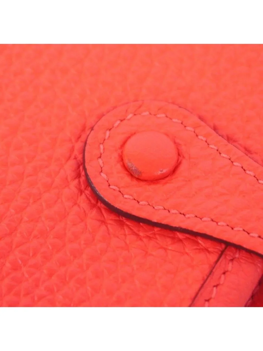 Hermes Shoulder Bag Evelyne TPM Taurillon Clemence Rouge Pivoine Silver